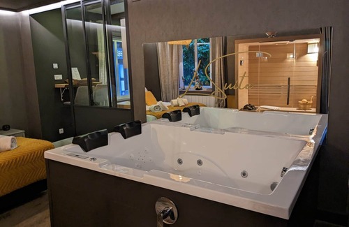 Kaysersberg-Vignoble Apartment | La Suite - Romantic escape with spa and private sauna, Beautiful suite with spa, sauna and parkin