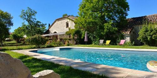 Lalbenque House | La Vayssade - Grand Gîte de charme - 14 pers - Piscine & Jacuzzi