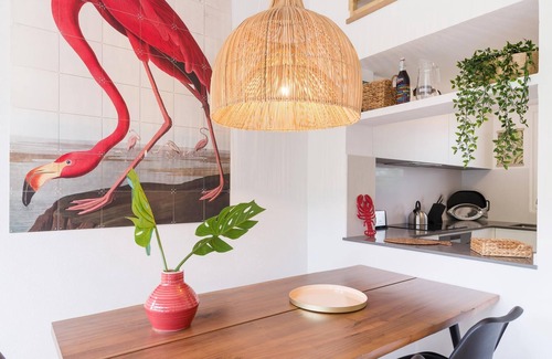 Sa Riera Apartment | La Vie en Rouge Sa Riera Duplex, Private Parking