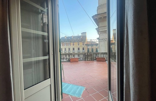 Ovada Apartment | La Volpina, Terrace in the Center