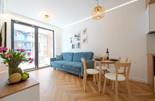 Zarzecze Apartment | Laguna Beskidów Resort - Apartament Miętowy