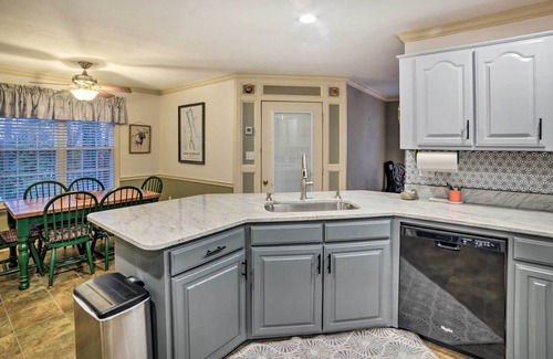 Cadiz House | Lake Barkley Home with Fire Pit & Private Dock!