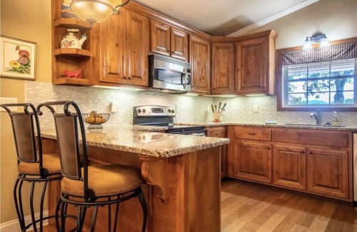 Hayesville House | Lake Chatuge beauty w/private dock, fire pit, pool table, grills and A+ views!
