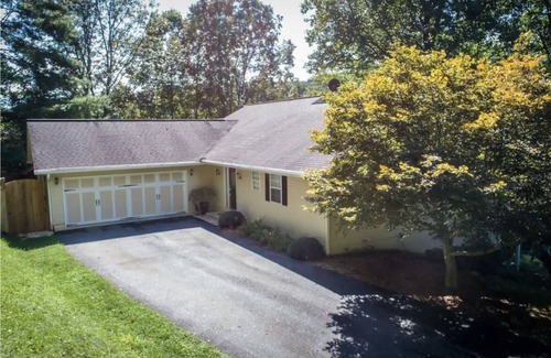 Hayesville House | Lake Chatuge beauty w/private dock, fire pit, pool table, grills and A+ views!