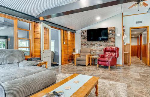 Scipio House | Lake Escape with Hot Tub and Docks in Hope!