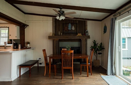 Martinsville Cabin | lake front cabin hot tub peaceful stunning views