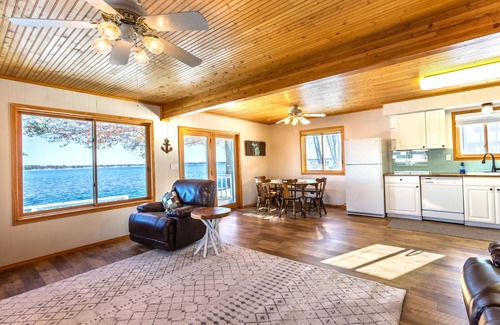 Cadillac Cottage | Lake-Front Cottage with beautiful sunrise views!