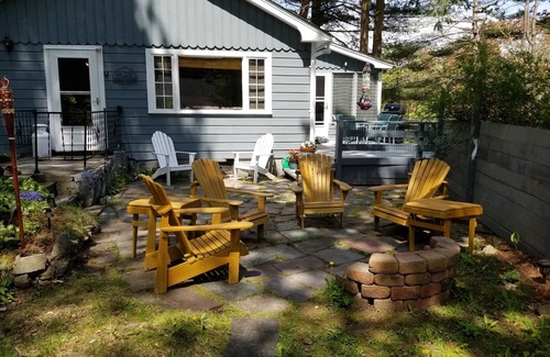 Lake George Cabin | Lake George cabin with private association beach, patio, deck and all amenities!