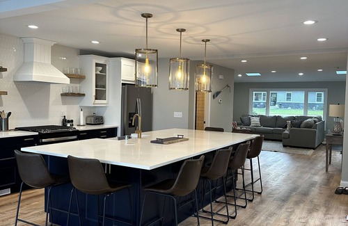 Paddock Lake House | Lake House ON the Water! Unbelievable Views! Hot tub! Kayaks! NEWLY RENOVATED!
