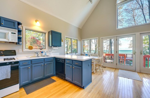 Applegate House | Lake Huron Vacation Rental w/Private Beach!