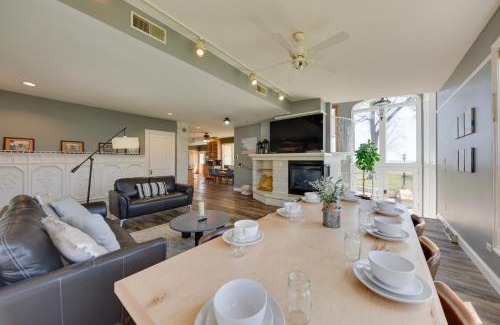 Racine House | Lake Michigan Vacation Rental with Private Beach!