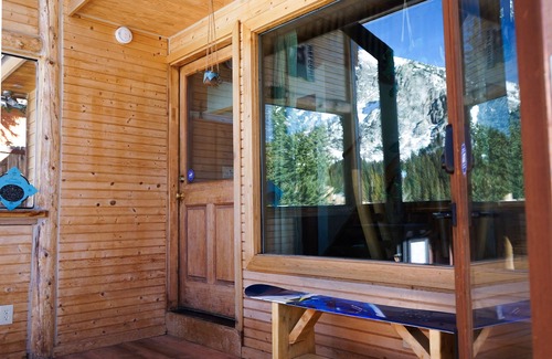 Saint Mary's Cabin | Lake side Cabin with Hot tub and views of St. Mary’s Glacier