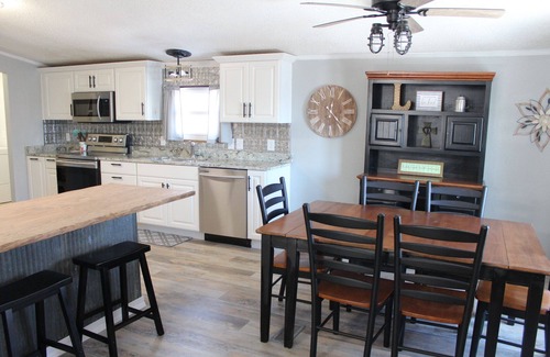 Wagoner House | Lake View cottage, secluded, quiet, total remodel, 3 king beds
