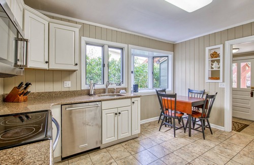 Lake Junaluska House | Lake-View Home & Carriage House - Pool, WiFi, 2 Full Kitchens, AC & Free Parking