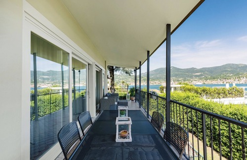 San Felice del Benaco Villa | LAKE VIEW VILLA WITH GARDEN, WIDE TERRACE NEAR SALO'.