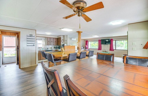 Jay Cabin | Lakefront Cabin in Jay w/Deck, Views & Boat Ramp!