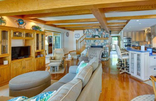 Cadillac House | Lakefront Cadillac Retreat with Sauna and Boating!