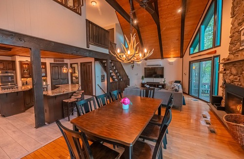 Lake Ariel Ski Chalet | Lakefront Chalet - Stunning Views, Private Dock and A+ Location! 2025 Updates!
