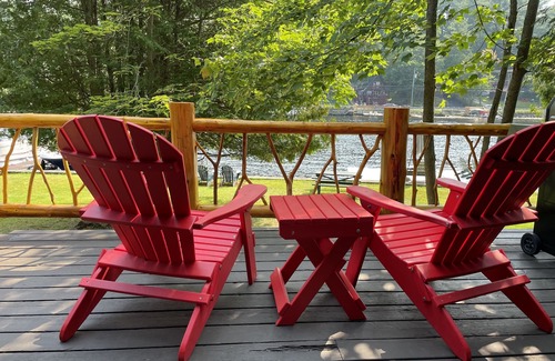 Saranac Lake Cottage | Lakefront cottage, Lake Flower, Saranac Lake, NY