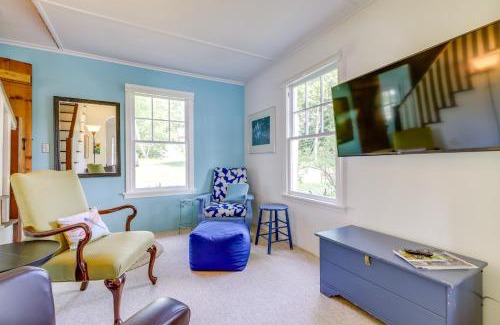 Coventry Lake House | Lakefront Cottage with Covered Porch and Dock!