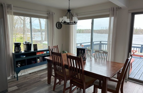Lake Manuka Cottage | Lakefront cottage with deck and firepit. Pets are welcome!