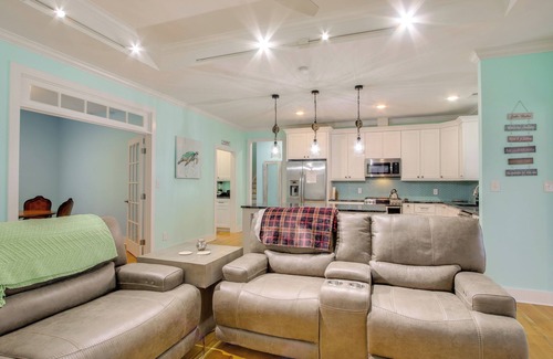 Cross Hill House | Lakefront Home w/Hot Tub & Dock in Cross Hill!