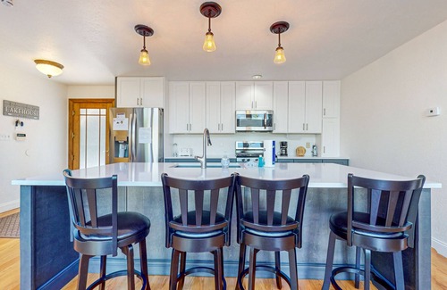 Maynardville Cabin | Lakefront home with private dock, 3 boat slips, fantastic bunk house & decks