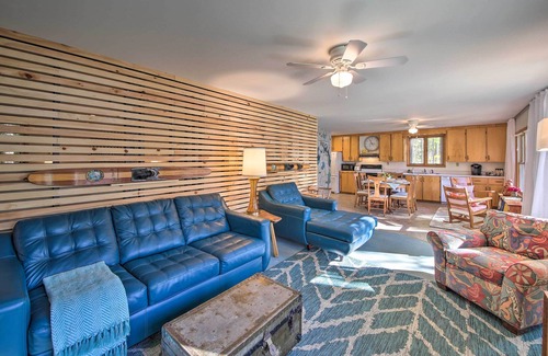 Liberty House | Lakefront Home with Deck, Dock, & Water Access!