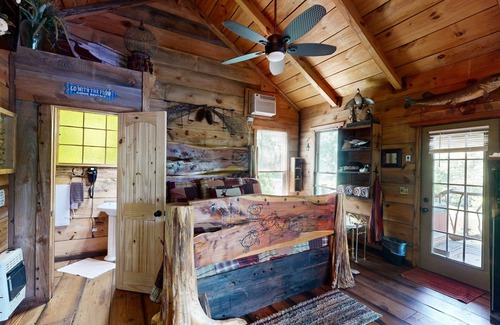 Jackson House | Lakefront home with mountain views, hot tub and access to private 20 acre lake