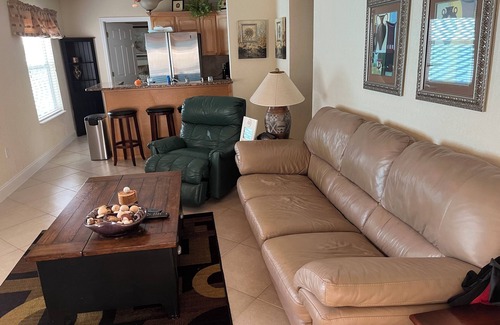 Babson Park House | Lakefront home with white sand beach and private boat dock on Crooked Lake.