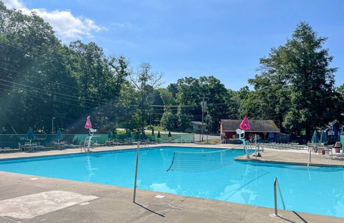 Pocono Mountain Lake House | Lakefront, Hot Tub, Gameroom, Pool, Pickleball Fully Loaded, Dock