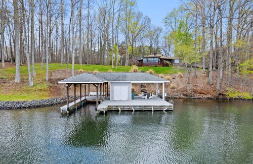 Bumpass House | Lakefront Lake Anna with Views, Dock, Fire Pit