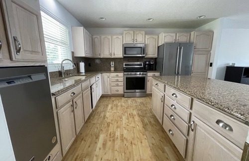 Elysian Township House | Lakefront Oasis; 6bdrm, Game Room, Sun Room- lake days and family memories!
