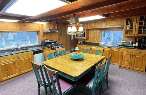 Grayling Cottage | Lakefront Oasis with Beach + Dock For Your Boat