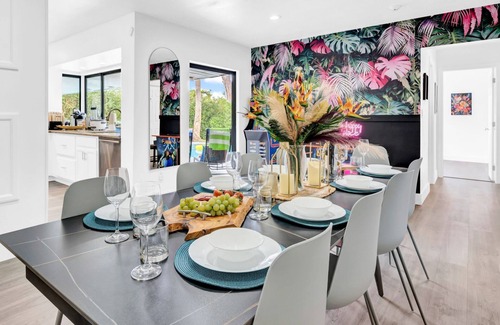 Ojus House | Lakefront Retreat Perfect for Family Fun With Heated Pool, King Bedroom, Lake Vi