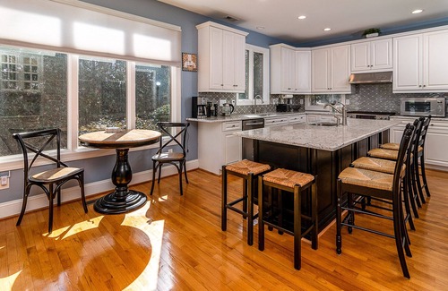 Mayhew House | Lakefront Retreat, with private boat dock, beautiful open water view