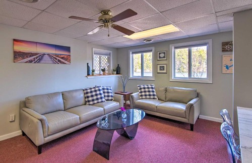 Nottingham House | Lakefront Retreat with Kayaks, Grill, Fire Pit!