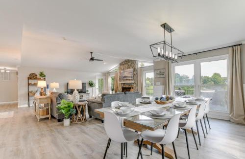 Sherrills Ford House | Lakefront Sherrills Ford Haven with Boat Dock!