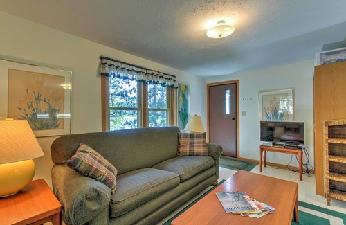Westfield Apartment | Lakefront Studio Cabin w/ Dock & Fire Pit!