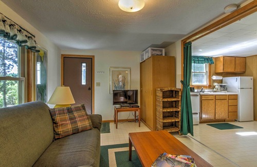 Westfield Apartment | Lakefront Studio Cabin w/ Dock & Fire Pit!