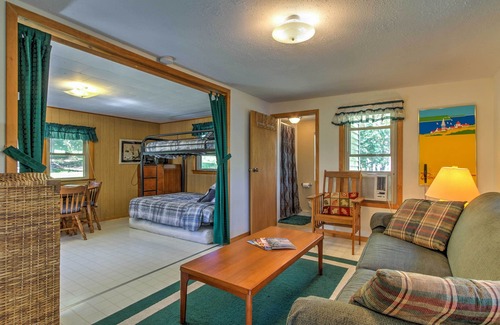 Westfield Apartment | Lakefront Studio Cabin w/ Dock & Fire Pit!