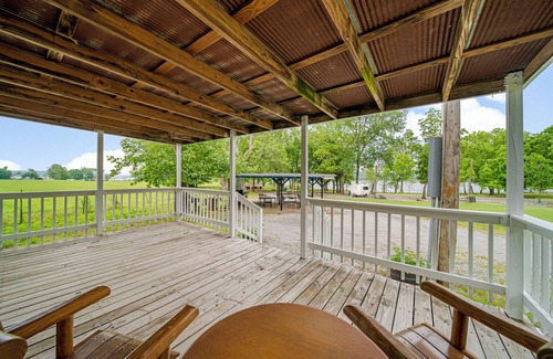 Mayes County House | Lakefront Tiny Farm House, with pool, on quiet Lake Hudson
