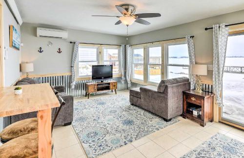 Hamlin County House | Lakefront Vacation Rental with Fire Pit and Dock!