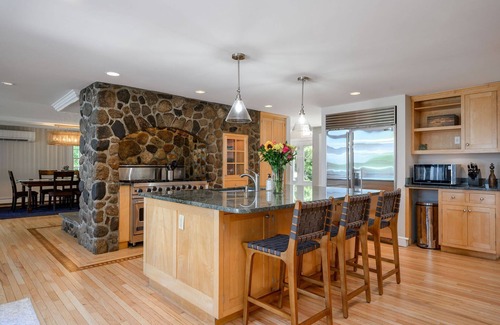 Centerville House | Lakefront with Double Decks Overlooking Water, Dog Ok, Game Room, AC, Dock, Free Wifi
