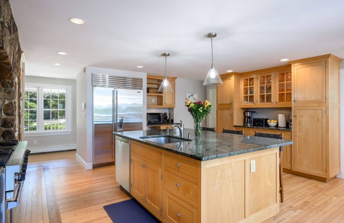 Centerville House | Lakefront with Double Decks Overlooking Water, Dog Ok, Game Room, AC, Dock, Free Wifi