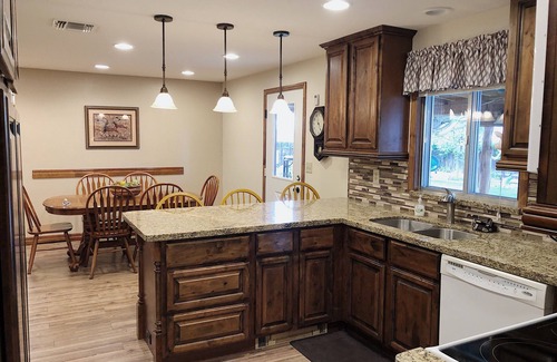 Page House | Lakeliving Multi Family Retreat, with large beautiful outdoor living space