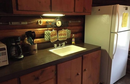 Northome Cabin | Lakeside Authentic Log Cabin Island Lake Pet Friendly Northshore Bay Resort