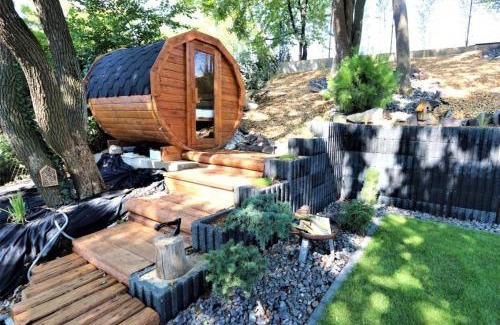 Moravany nad Vahom Ski Chalet | Lakeside Cottage with Sauna and Pool