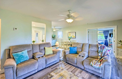Crescent City House | Lakeside Crescent City Cottage Boat and Dock!