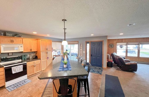 Detroit Lakes House | Lakeside Gem ~ Walk to Marina ~ Private Beach/Dock